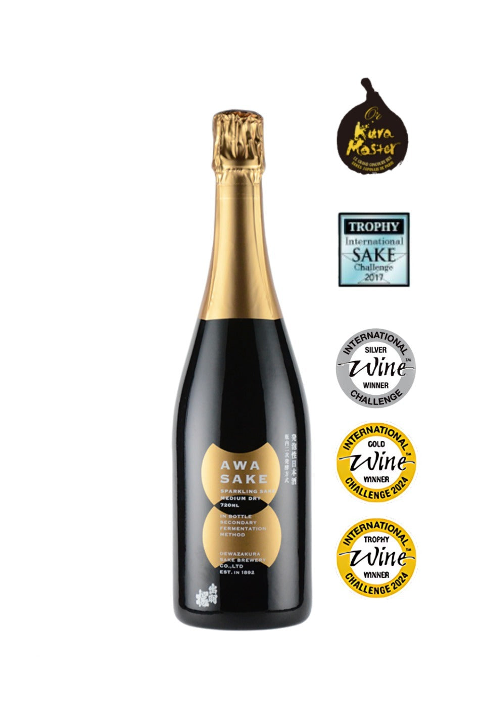Dewazakura Junmai Daiginjo AWA Sparkling 720ml