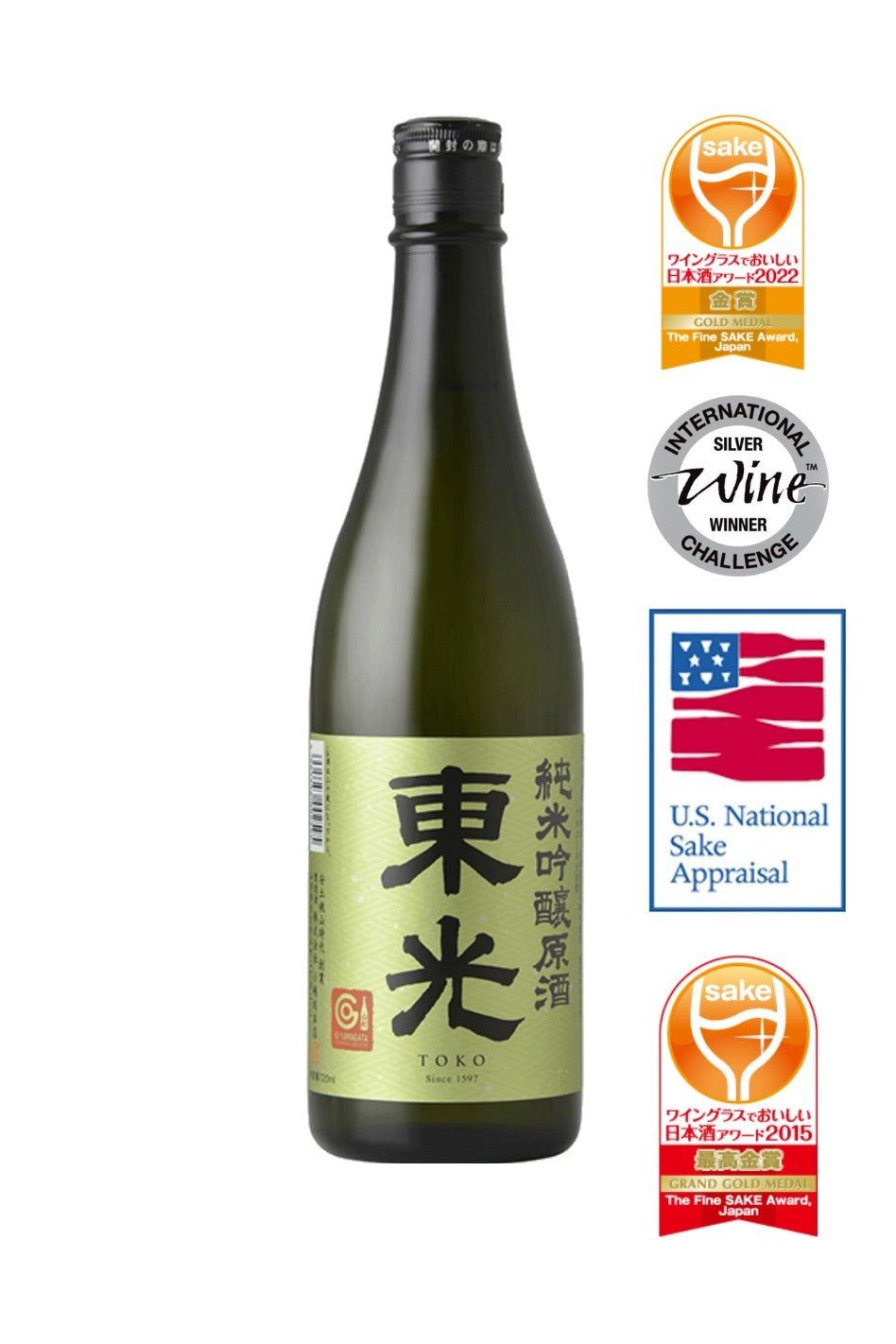 Toko Junmai Ginjo Genshu 720ml