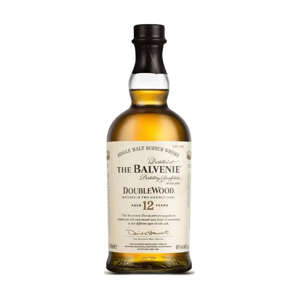 The Balvenie 12 Year Old DoubleWood Single Malt Scotch Whisky 700ml