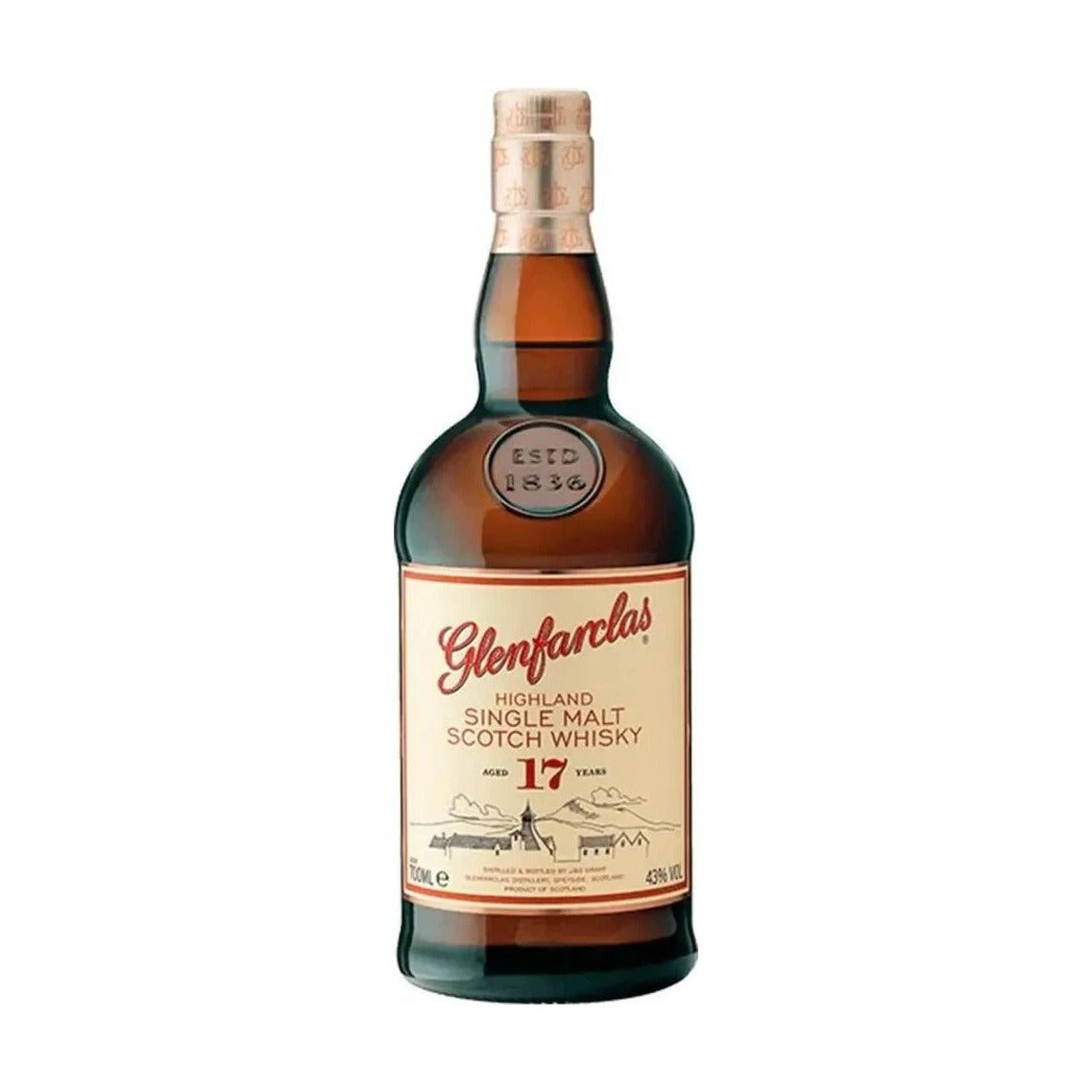 Glenfarclas 17 Year Old Single Malt Scotch Whisky 700ml