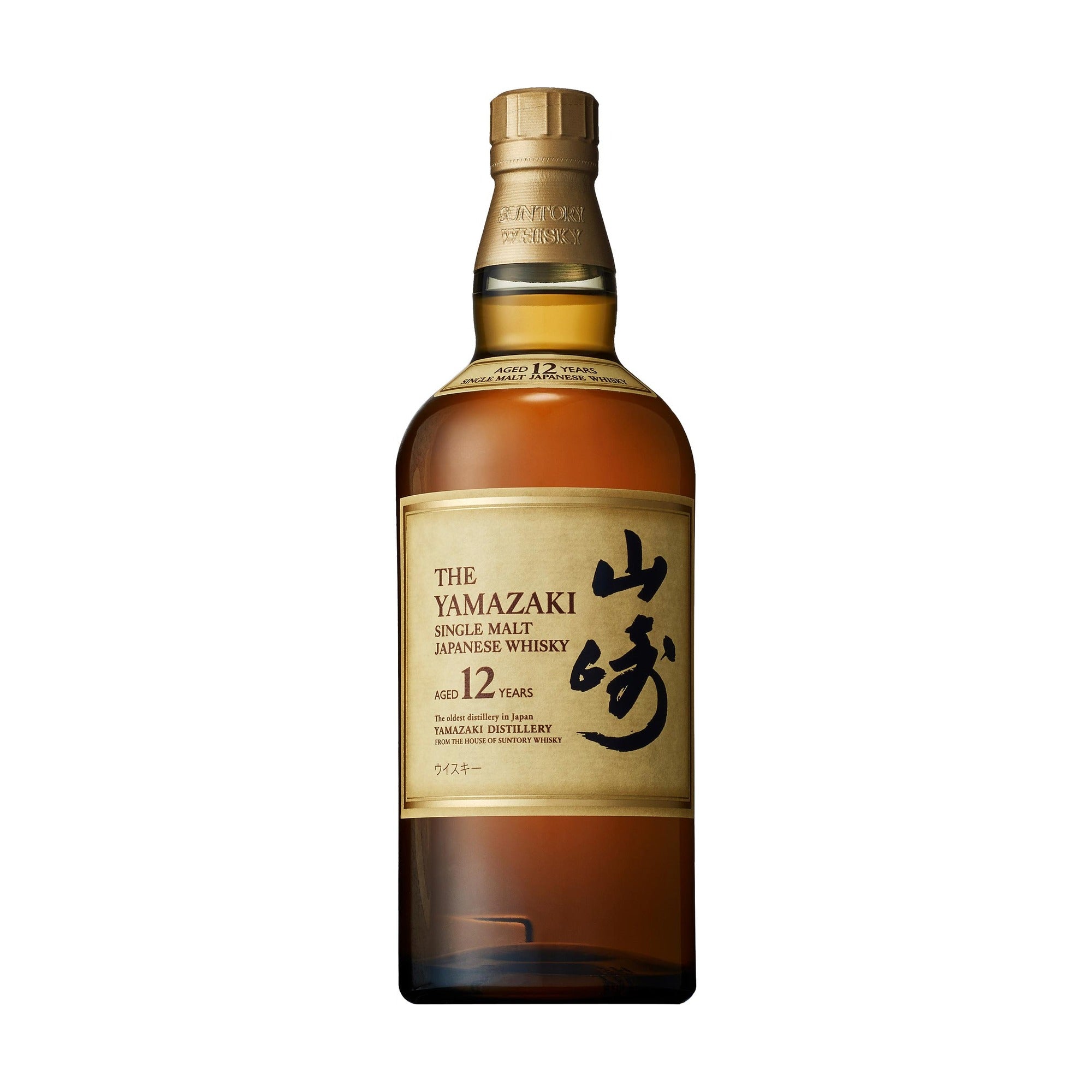 Suntory Yamazaki 12 Year Old Single Malt Japanese Whisky 700ml