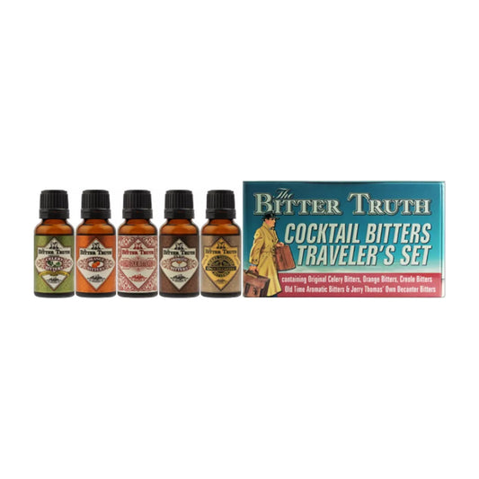 The Bitter Truth Cocktail Bitters Traveler's Set 5 x 20ml