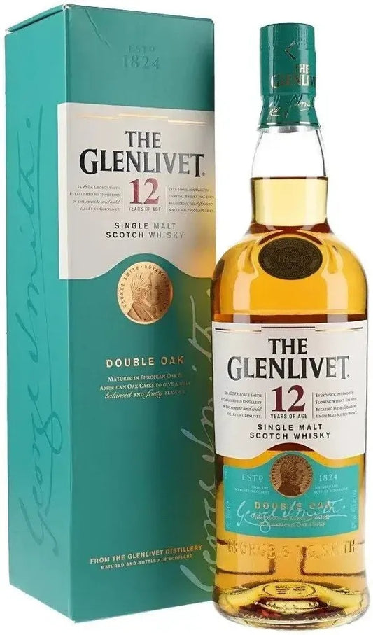 The Glenlivet 12 Year Old Single Malt Scotch Whisky 700ml