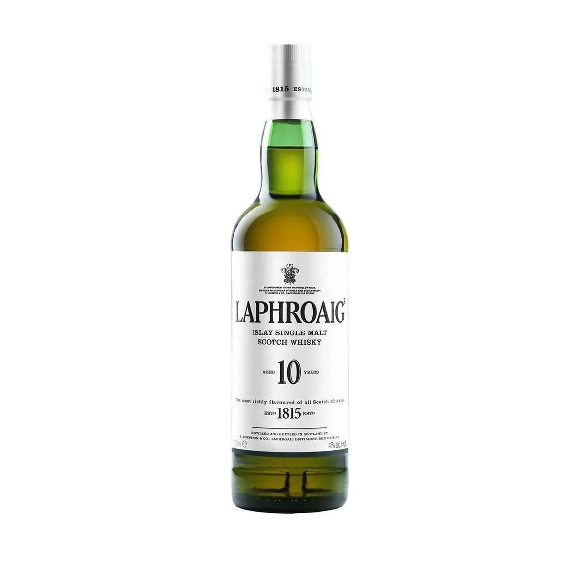 Laphroaig 10 Year Old Single Malt Scotch Whisky 700ml