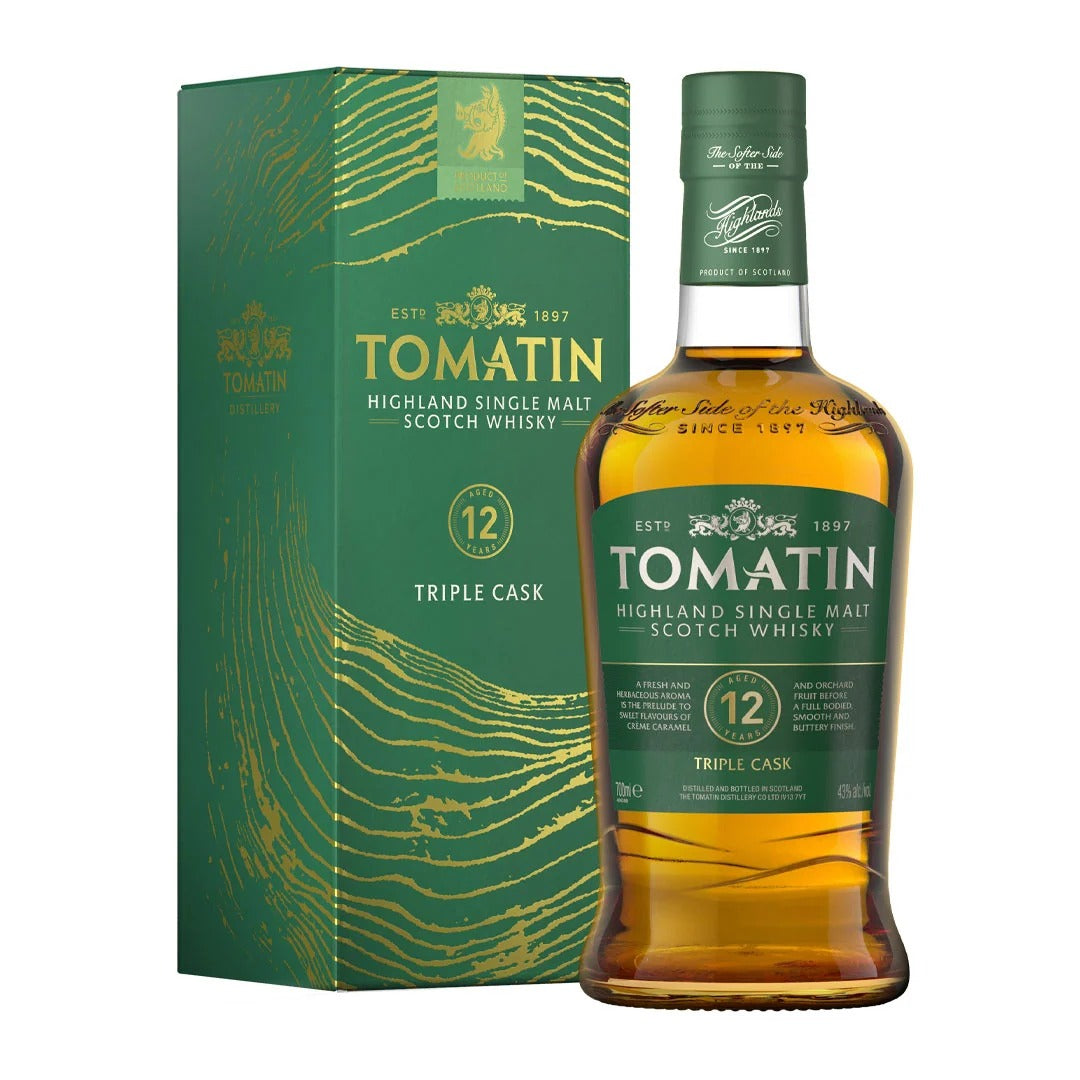 Tomatin 12 Year Old Single Malt Scotch Whisky 700ml