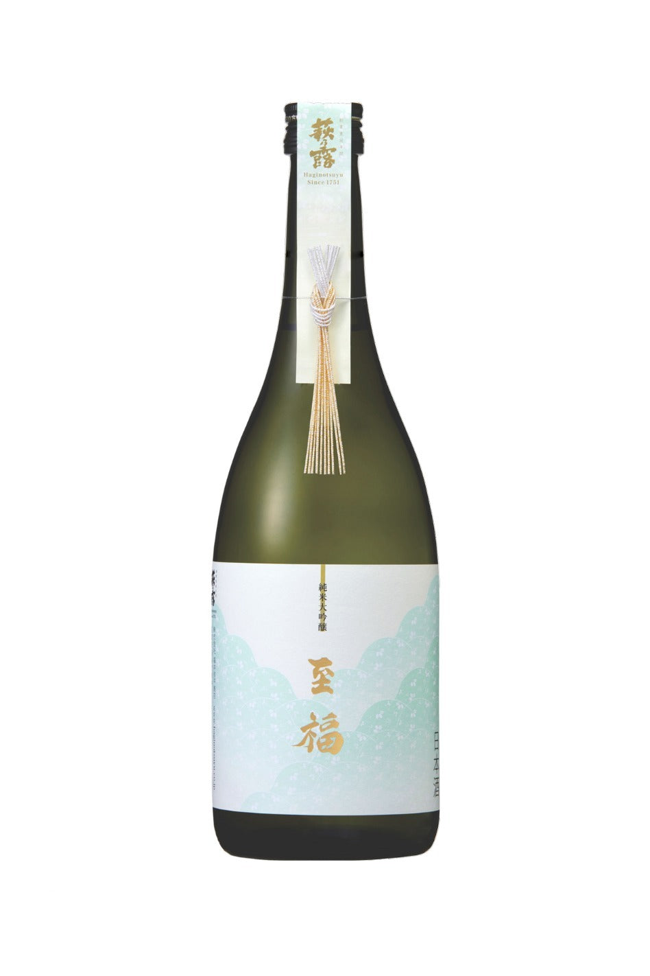 Haginotsuyu Junmai Daiginjo Shifuku 720ml
