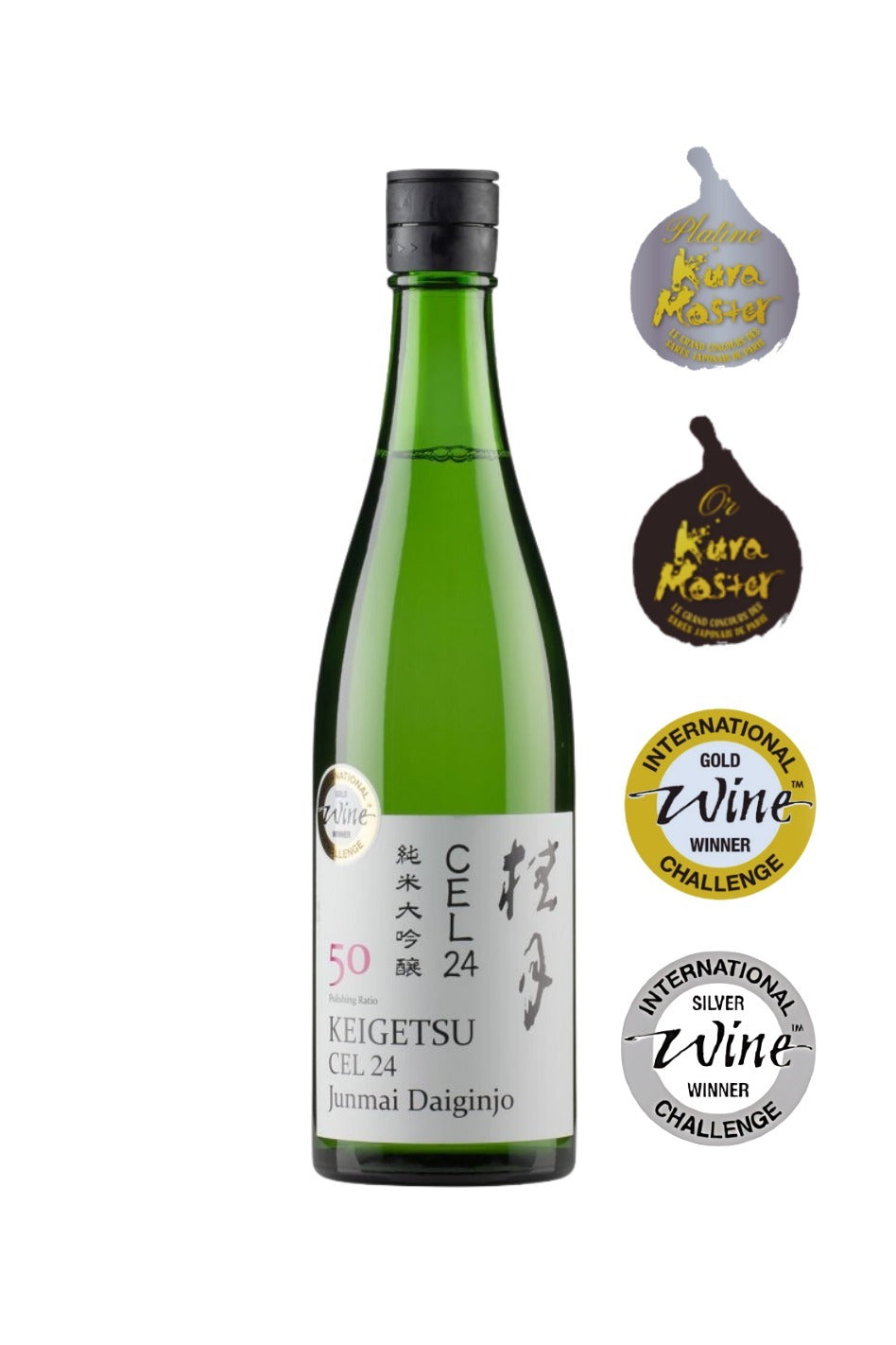 Keigetsu Junmai Daiginjo Cel24 720ml