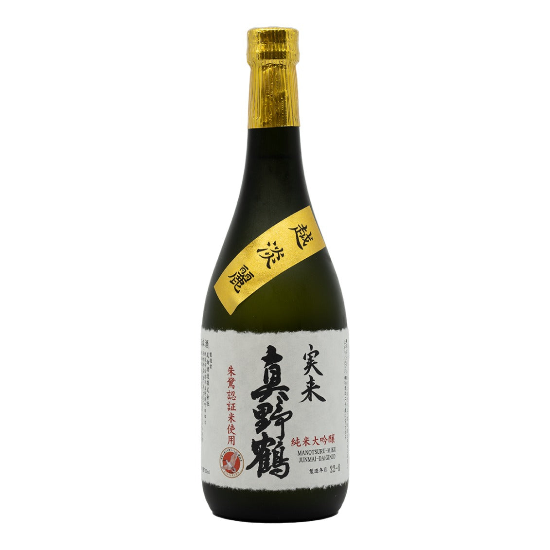 Manotsuru Junmai Daiginjo Miku 720ml
