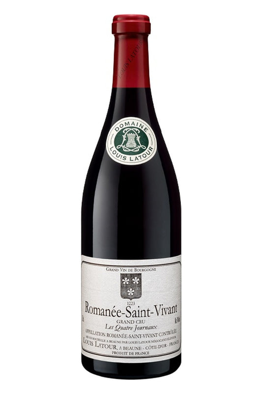 Louis Latour Romanee St Vivant Les Quatre Journaux Grand Cru 2018 bottle
