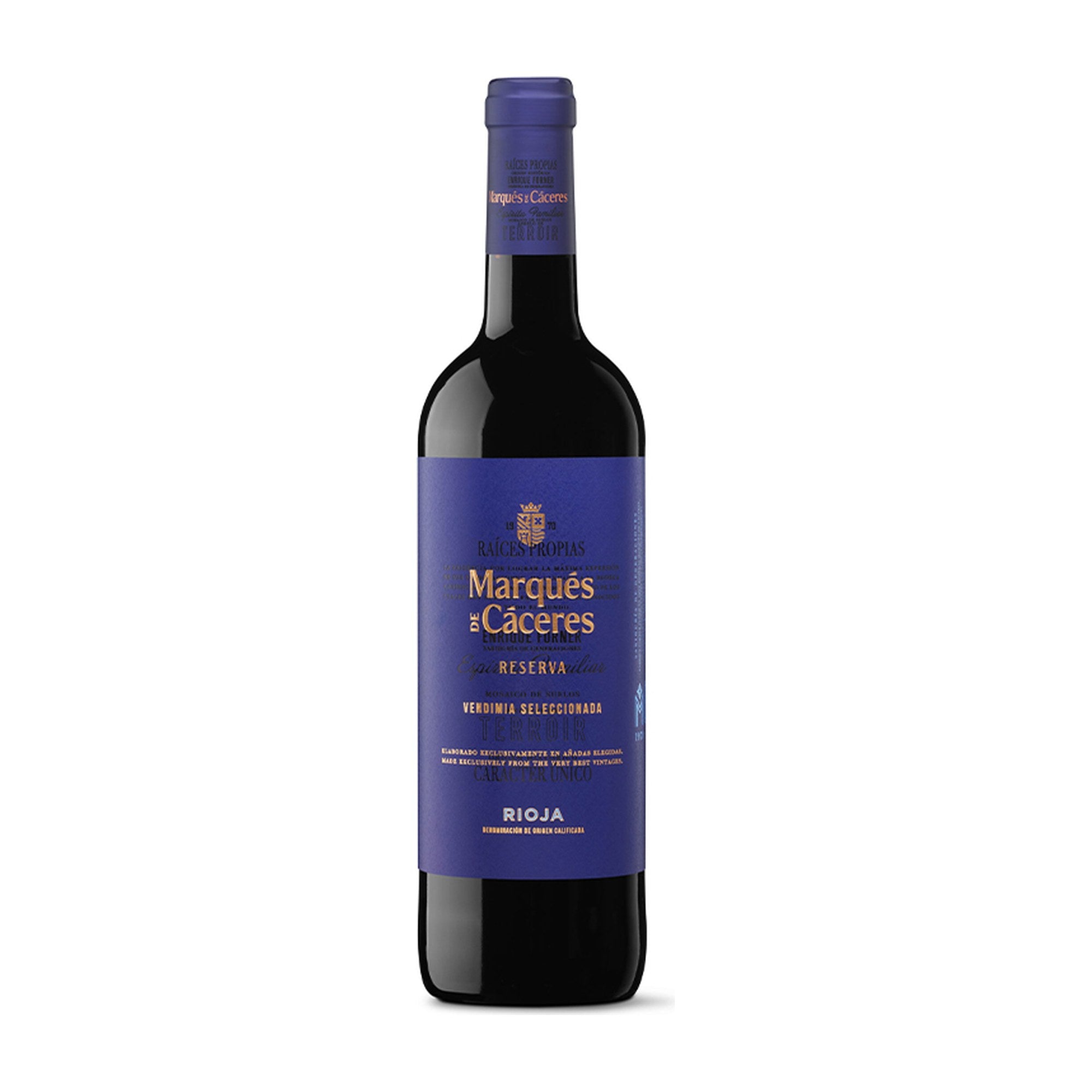 MARQUES DE CACERES RESERVA RED 2019 750ml bottle