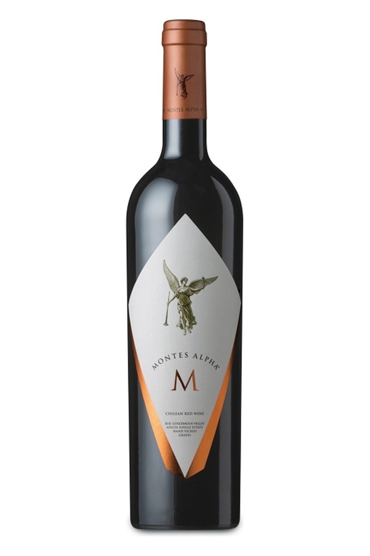 Montes Alpha M 2014 bottle