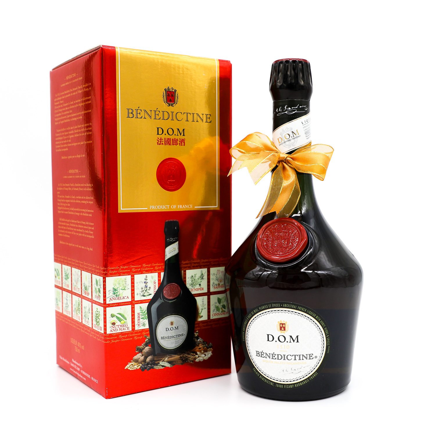 Benedictine D.O.M. Liqueur 750ml [ Liquor ] 3Kraters