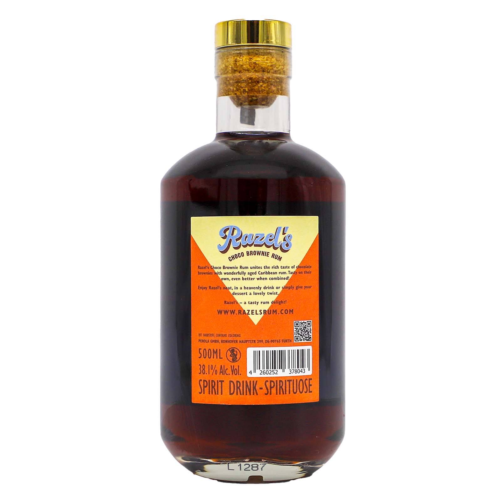 Razel\'s Choco Brownie Rum 500ml | 3Kraters