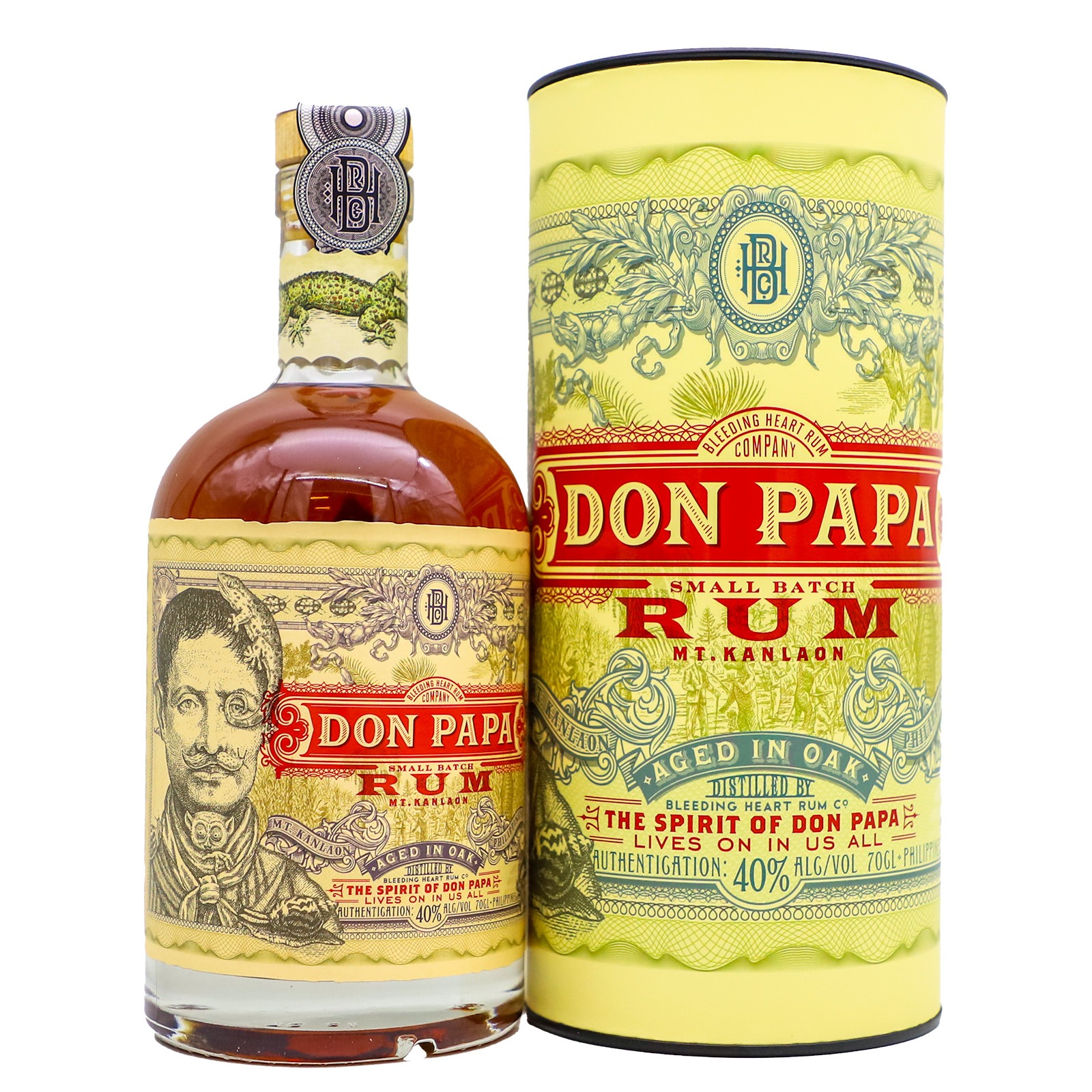Don Papa 7 Year Premium Aged Rum 700ml with Free Tote Bag