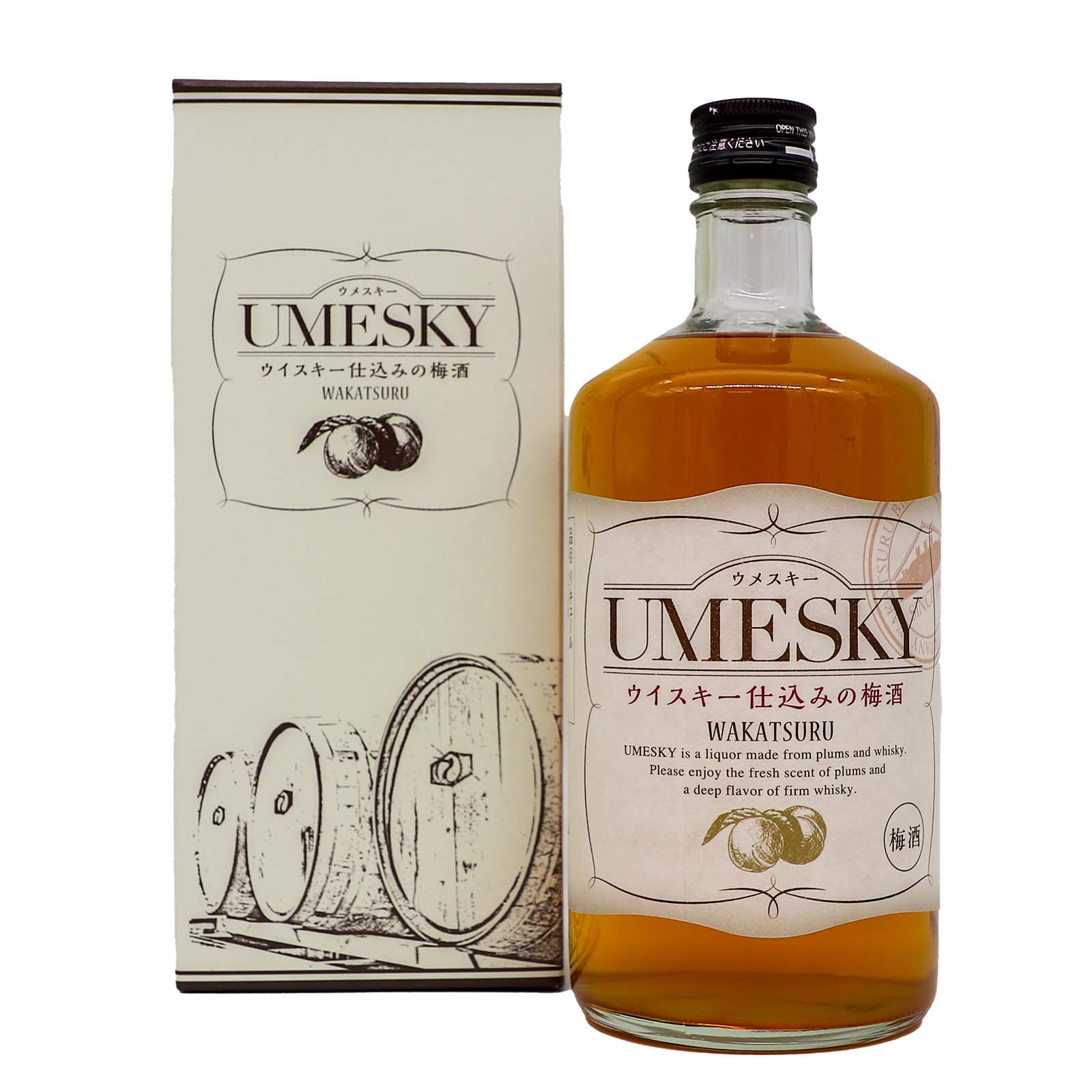 Wakatsuru Umesky Umeshu with Whisky Plum Wine Liqueur 720ml