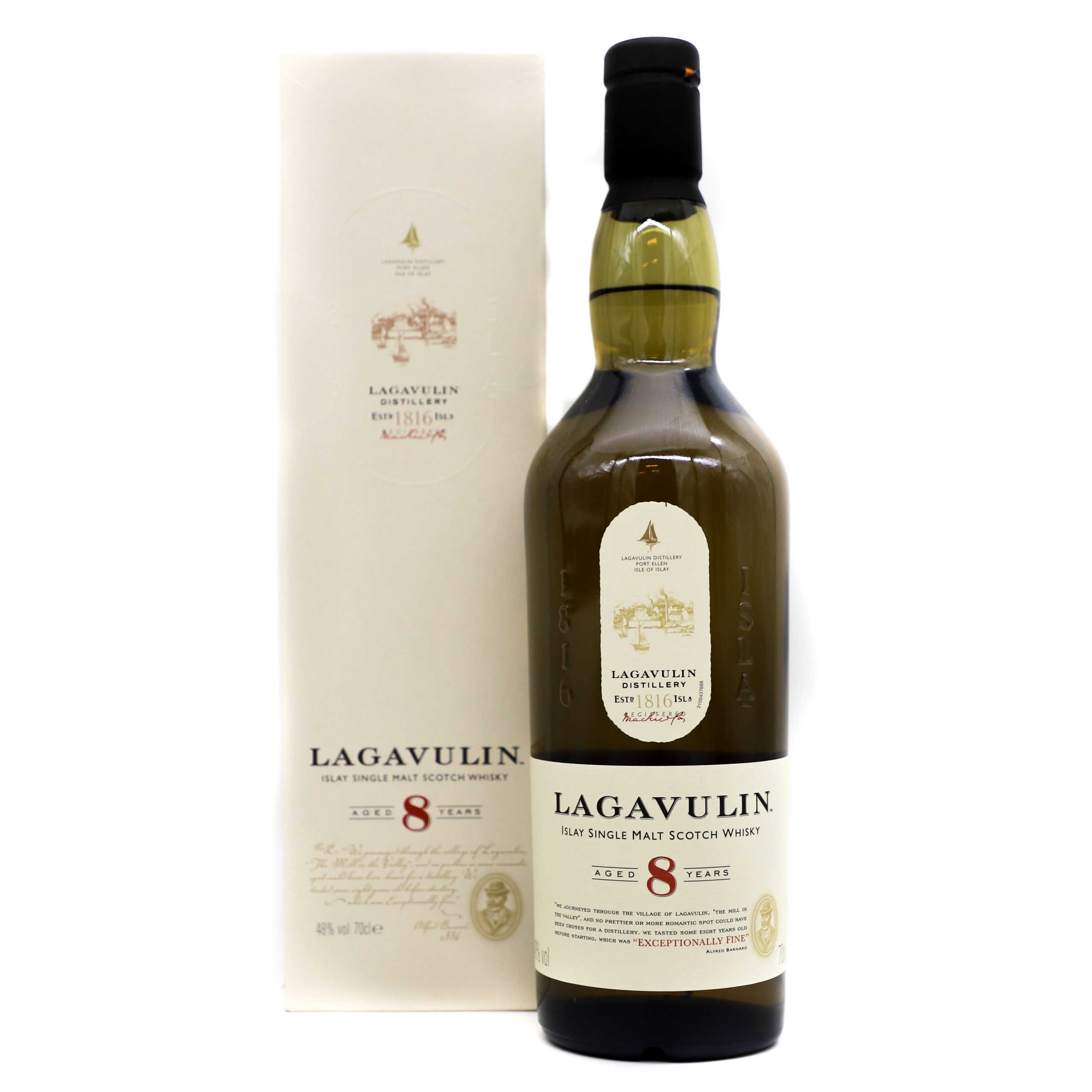 Lagavulin 8 Year Old Islay Single Malt Scotch Whisky 700ml