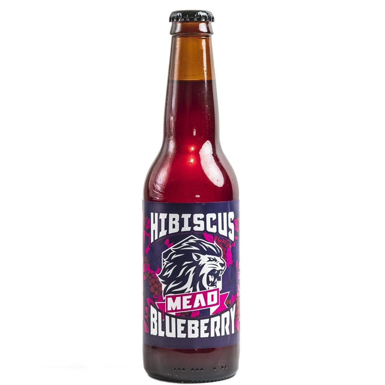 Lion City Meadery Hibiscus Blueberry Mead 330ml