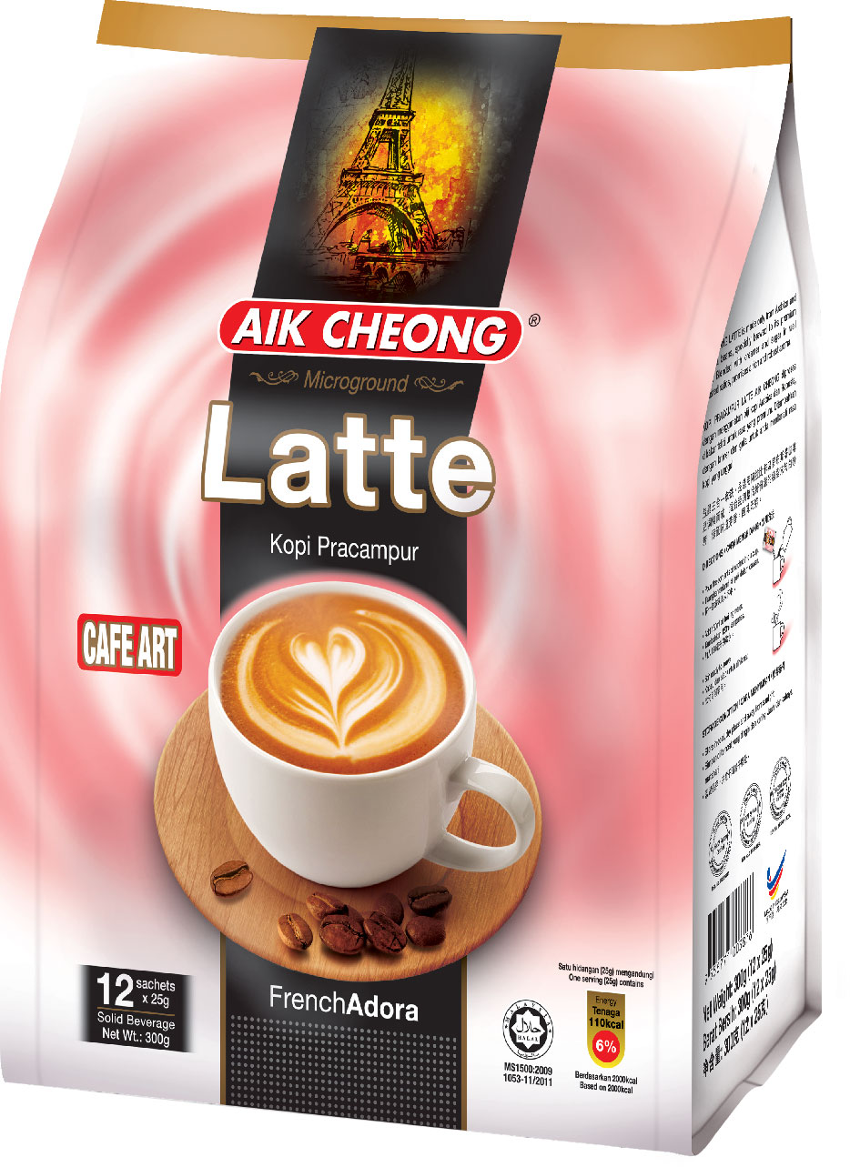 AIK CHEONG Cafe Art Latte 300g (25g x 12 sachets)