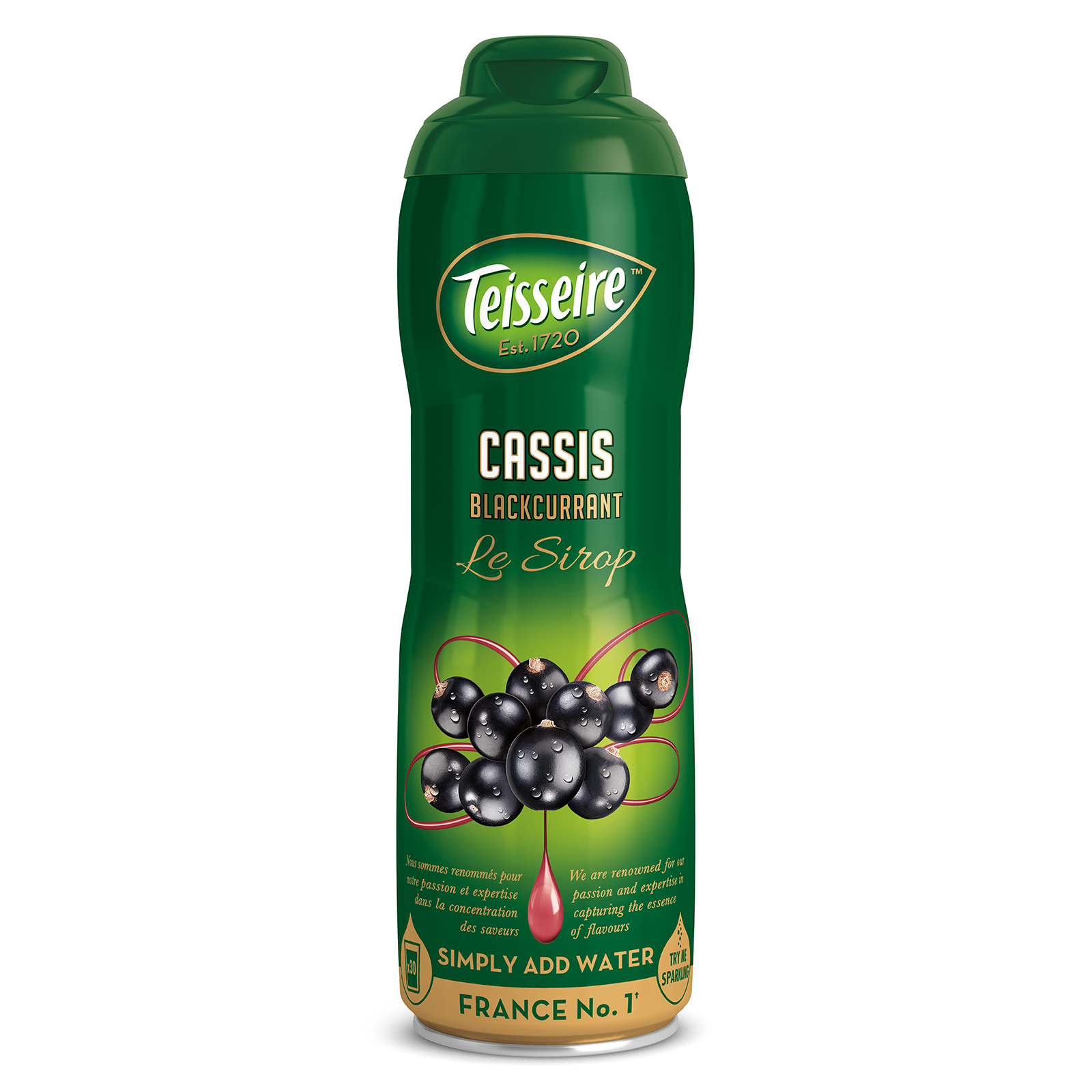 Teisseire Cassis Blackcurrant Syrup 600ml