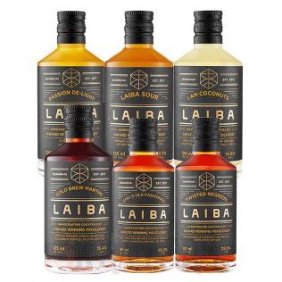 Laiba Pre-Mix Cocktails 7 Different Flavors (Bundle of 6) [90ml ~ 125ml]
