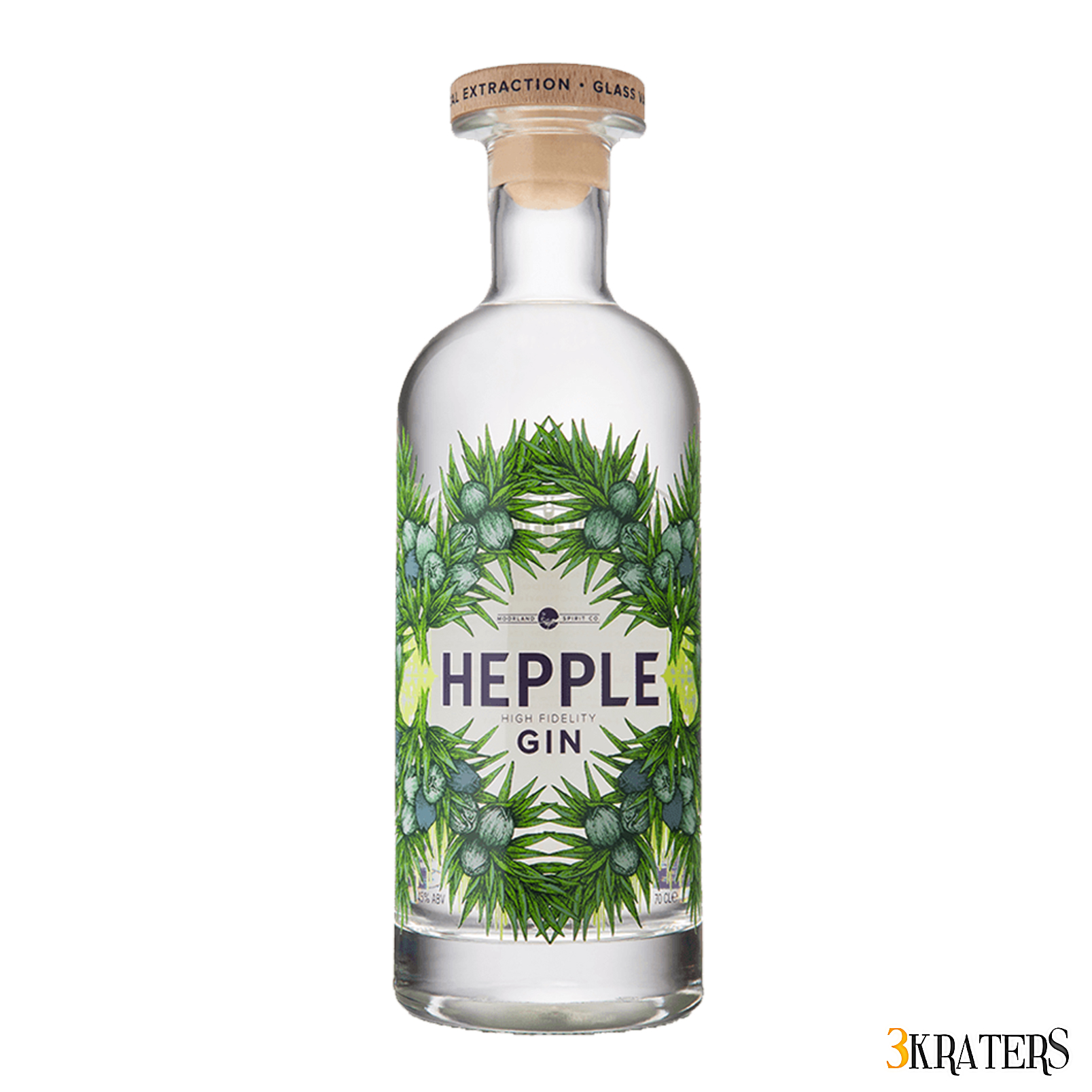 Hepple Gin 700ml 3Kraters