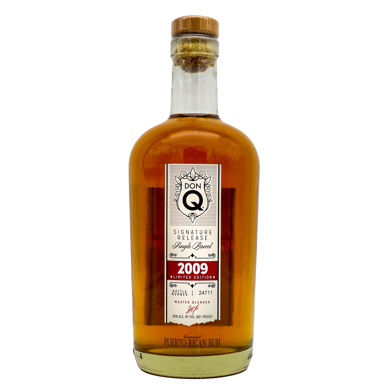 Don Q Signature Release Single Barrel 2009 Premium Aged Rum 750ml