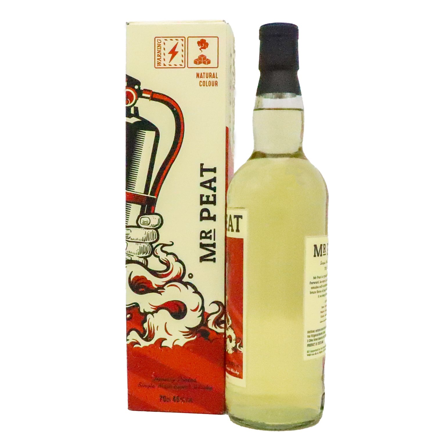 Mr Peat Heavily Peated Single Malt Scotch Whisky 700ml 3Kraters