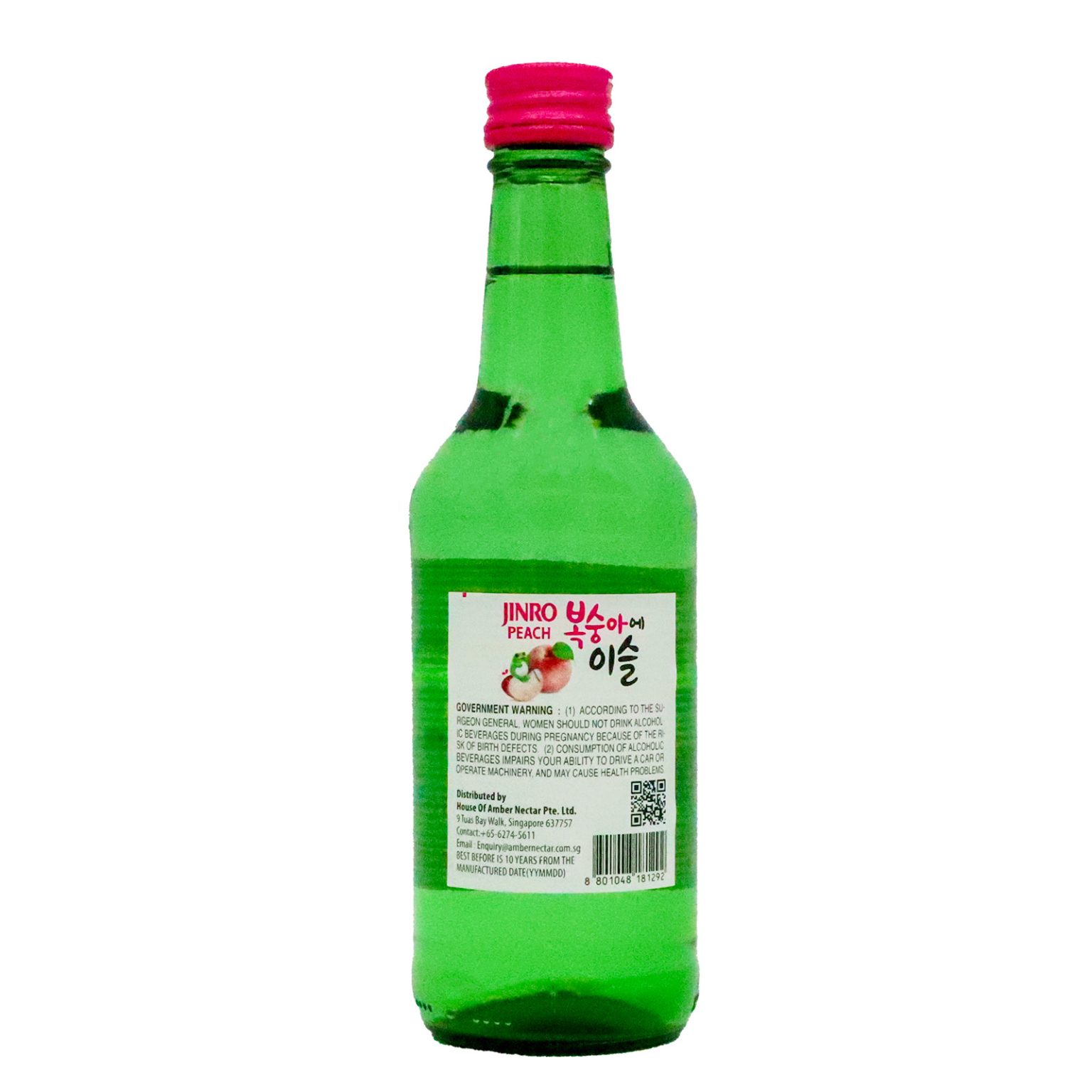 Jinro Peach Soju 360ml 3Kraters